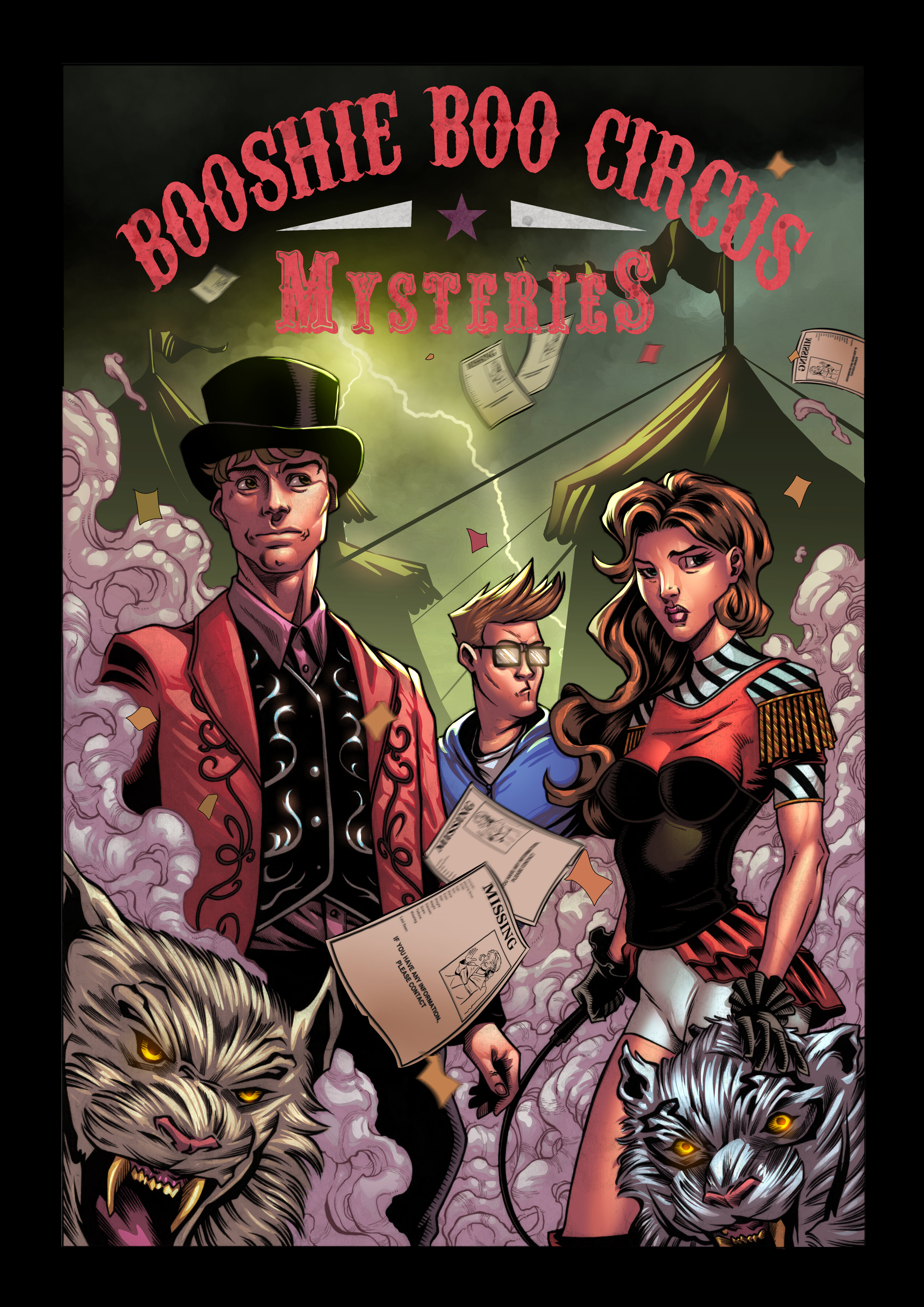 Booshie Boo Circus Mysteries Cover Art